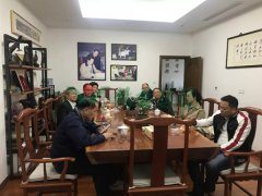 苍南县民政局辅导光临Galaxy银河国际集团参观领导